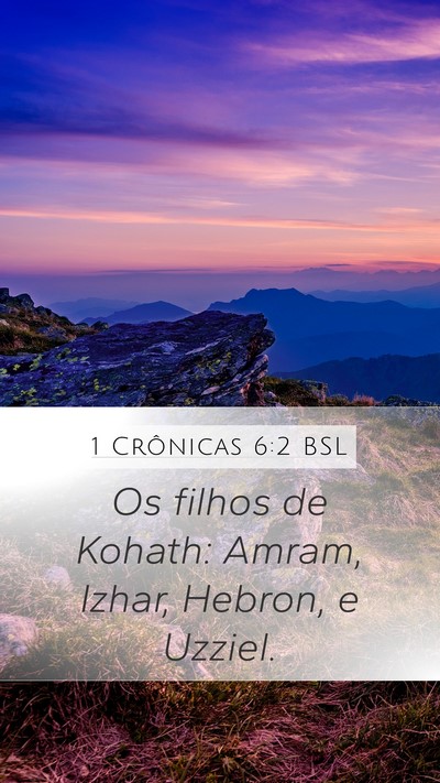 1 Crônicas 6:2 BSL Bible Verse Image