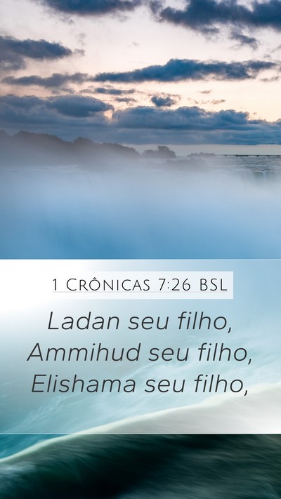 1 Crônicas 7:26 BSL Bible Verse Image