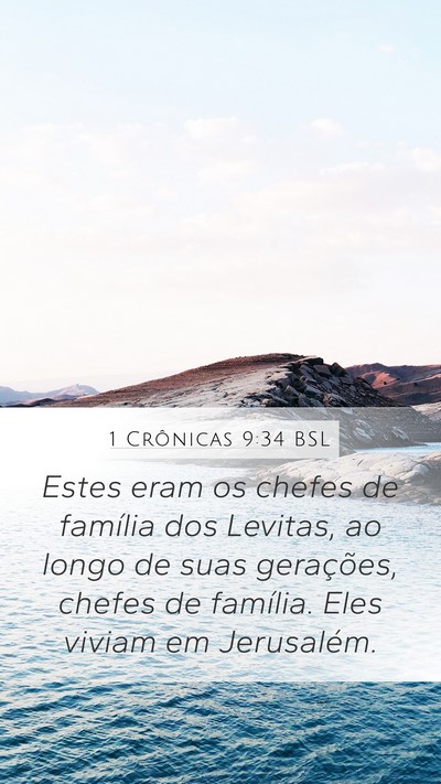 1 Crônicas 9:34 BSL Bible Verse Image