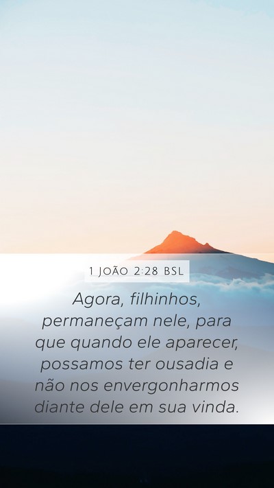 1 João 2:28 BSL Bible Verse Image