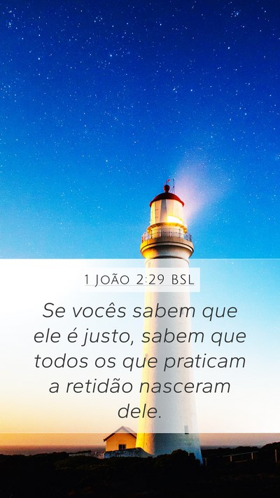 1 João 2:29 BSL Bible Verse Image
