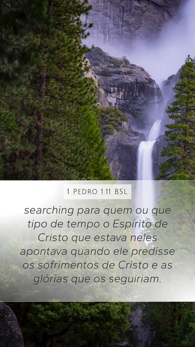 1 Pedro 1:11 BSL Bible Verse Image