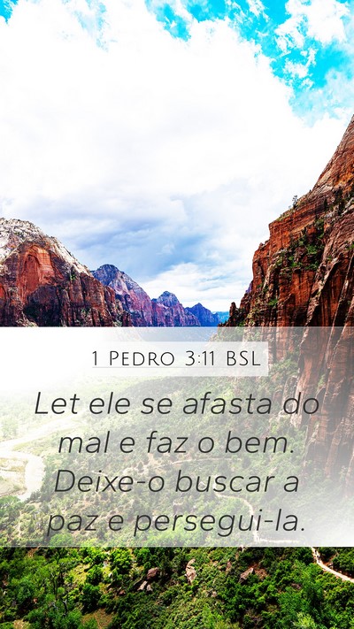 1 Pedro 3:11 BSL Bible Verse Image