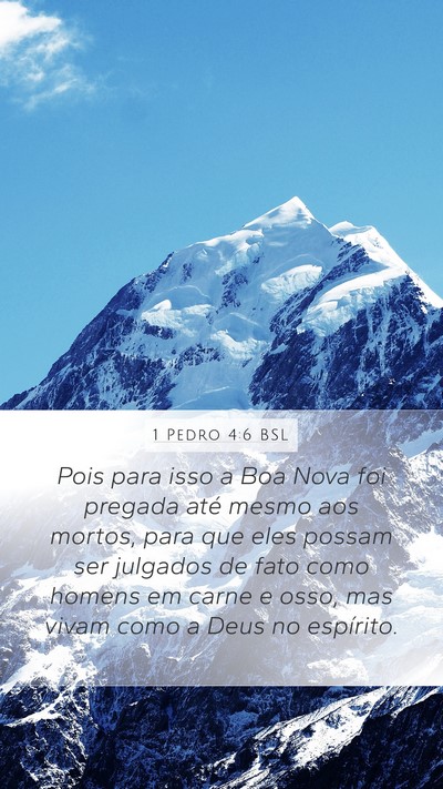 1 Pedro 4:6 BSL Bible Verse Image