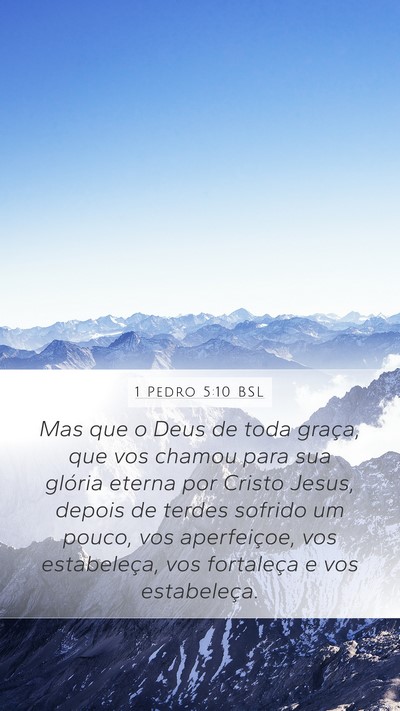1 Pedro 5:10 BSL Bible Verse Image