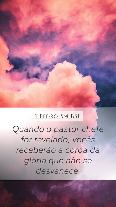 1 Pedro 5:4 BSL Bible Verse Image
