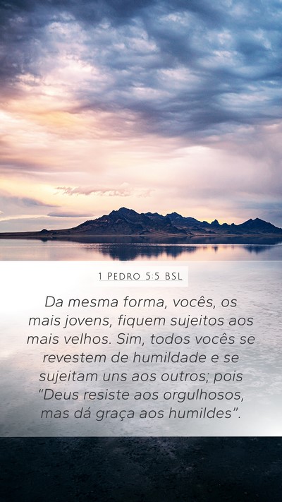 1 Pedro 5:5 BSL Bible Verse Image