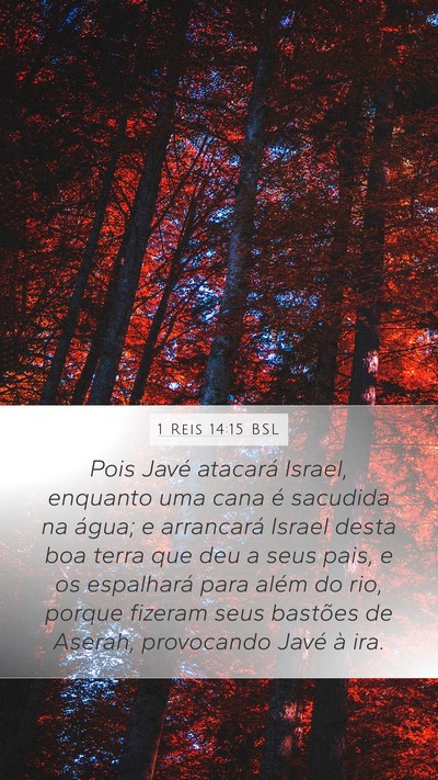 1 Reis 14:15 BSL Bible Verse Image