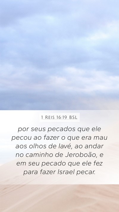 1 Reis 16:19 BSL Bible Verse Image