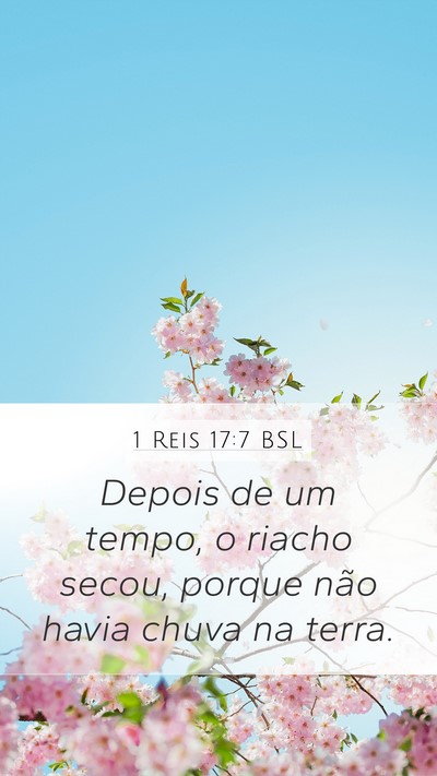 1 Reis 17:7 BSL Bible Verse Image