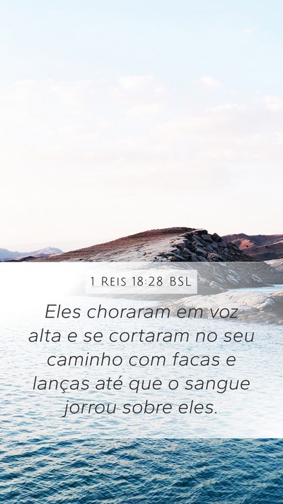 1 Reis 18:28 BSL Bible Verse Image