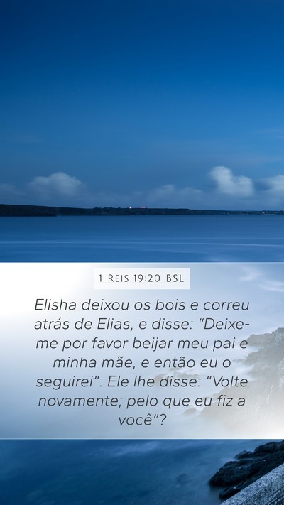 1 Reis 19:20 BSL Bible Verse Image