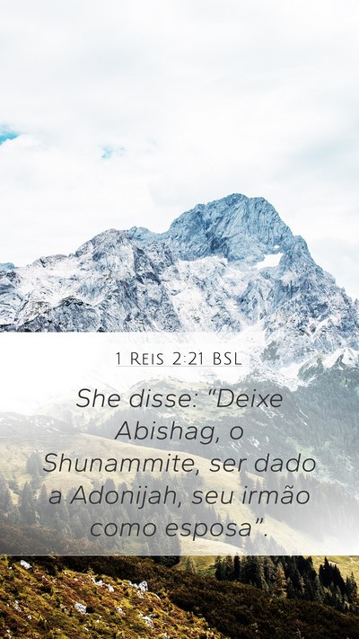 1 Reis 2:21 BSL Bible Verse Image