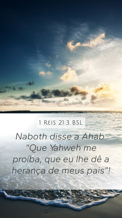 1 Reis 21:3 BSL Bible Verse Image