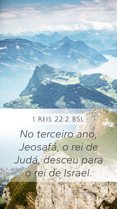 1 Reis 22:2 BSL Bible Verse Image