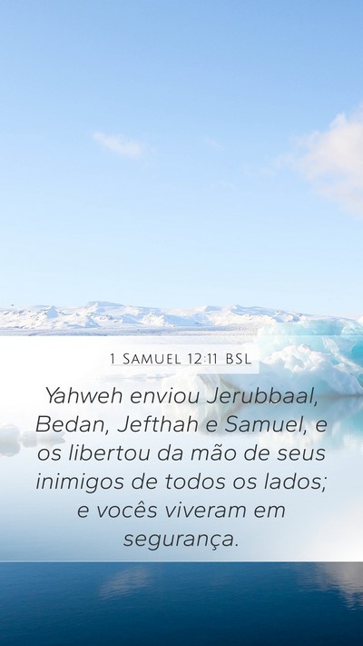 1 Samuel 12:11 BSL Bible Verse Image