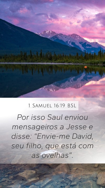 1 Samuel 16:19 BSL Bible Verse Image