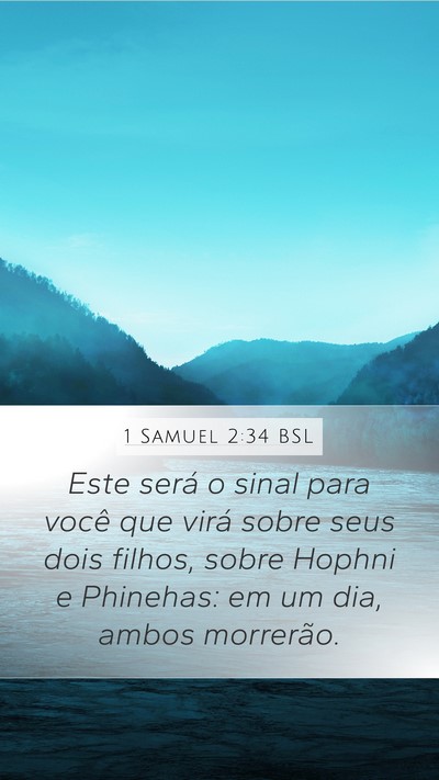 1 Samuel 2:34 BSL Bible Verse Image