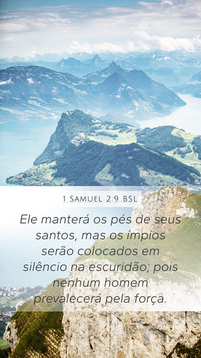 1 Samuel 2:9 BSL Bible Verse Image