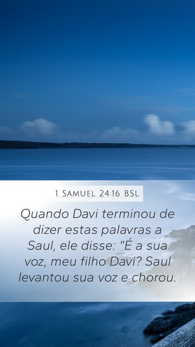 1 Samuel 24:16 BSL Bible Verse Image