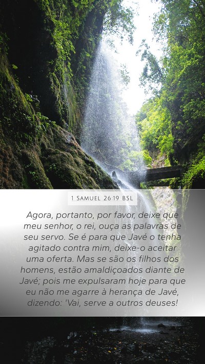 1 Samuel 26:19 BSL Bible Verse Image