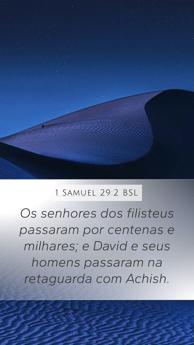 1 Samuel 29:2 BSL Bible Verse Image