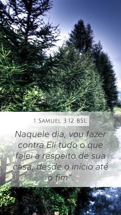 1 Samuel 3:12 BSL Bible Verse Image