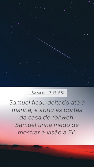 1 Samuel 3:15 BSL Bible Verse Image