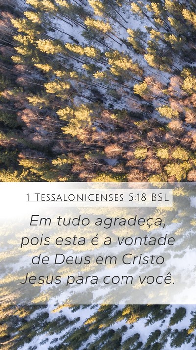 1 Tessalonicenses 5:18 BSL Bible Verse Image