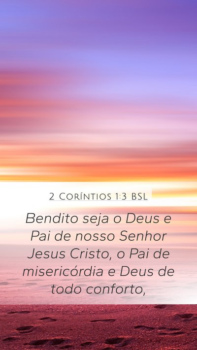 2 Coríntios 1:3 BSL Bible Verse Image