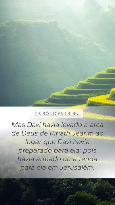 2 Crônicas 1:4 BSL Bible Verse Image