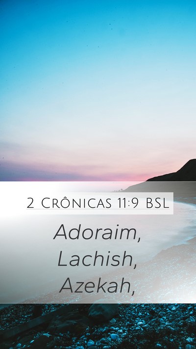 2 Crônicas 11:9 BSL Bible Verse Image