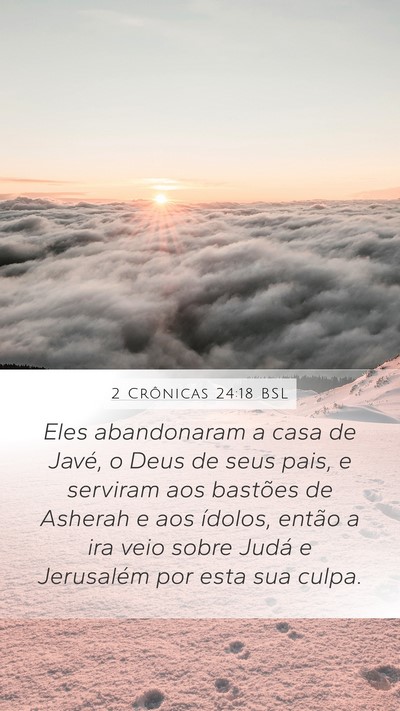 2 Crônicas 24:18 BSL Bible Verse Image