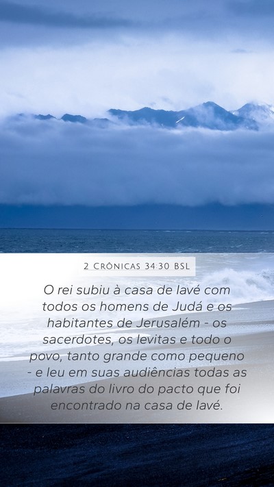 2 Crônicas 34:30 BSL Bible Verse Image