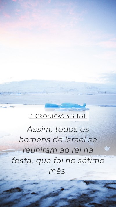 2 Crônicas 5:3 BSL Bible Verse Image