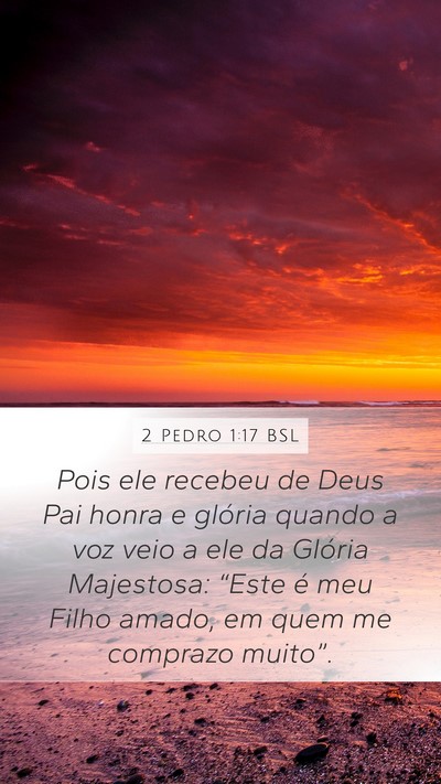 2 Pedro 1:17 BSL Bible Verse Image
