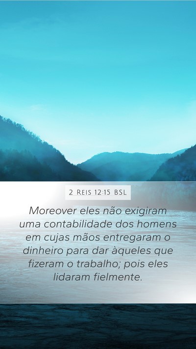 2 Reis 12:15 BSL Bible Verse Image