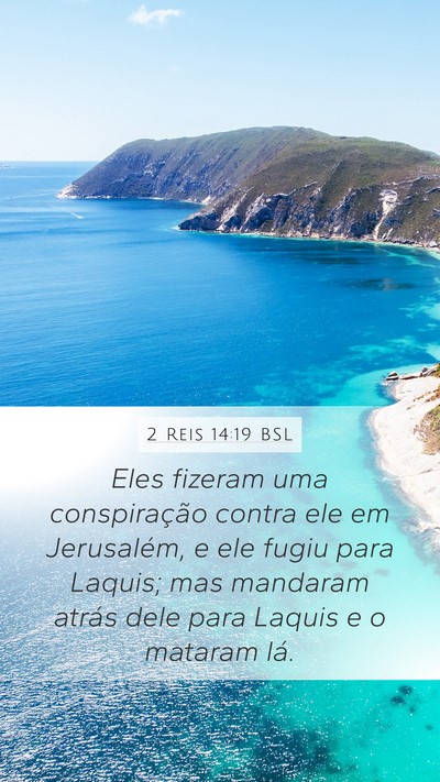 2 Reis 14:19 BSL Bible Verse Image