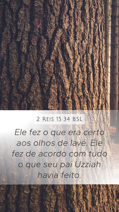 2 Reis 15:34 BSL Bible Verse Image