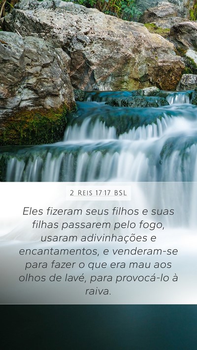 2 Reis 17:17 BSL Bible Verse Image