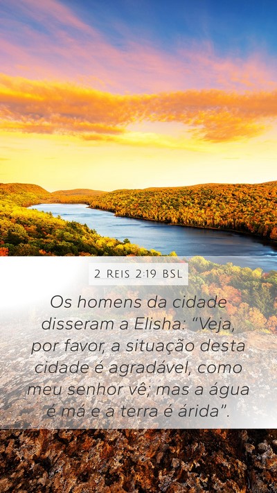 2 Reis 2:19 BSL Bible Verse Image