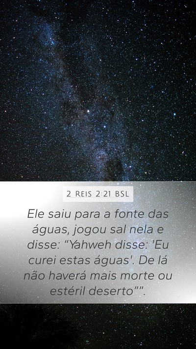 2 Reis 2:21 BSL Bible Verse Image