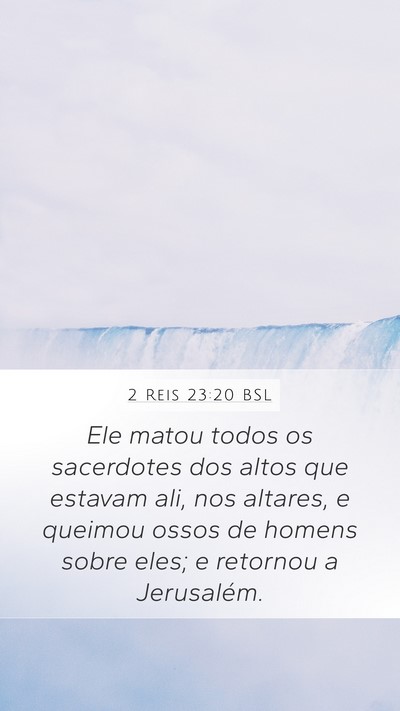 2 Reis 23:20 BSL Bible Verse Image