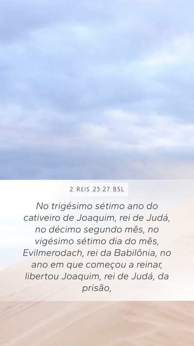 2 Reis 25:27 BSL Bible Verse Image