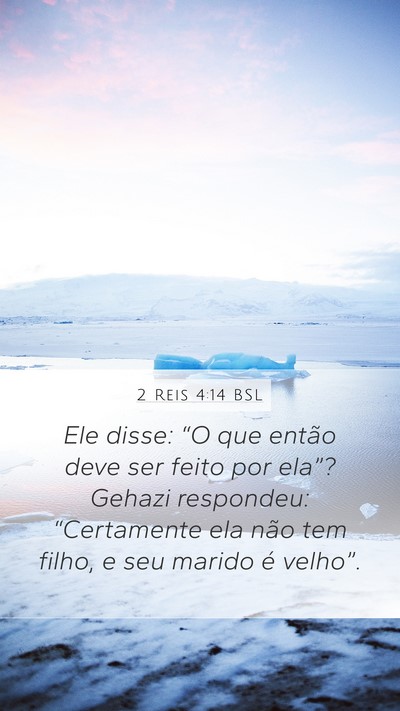 2 Reis 4:14 BSL Bible Verse Image