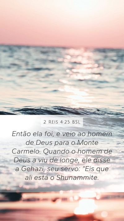 2 Reis 4:25 BSL Bible Verse Image