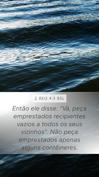 2 Reis 4:3 BSL Bible Verse Image