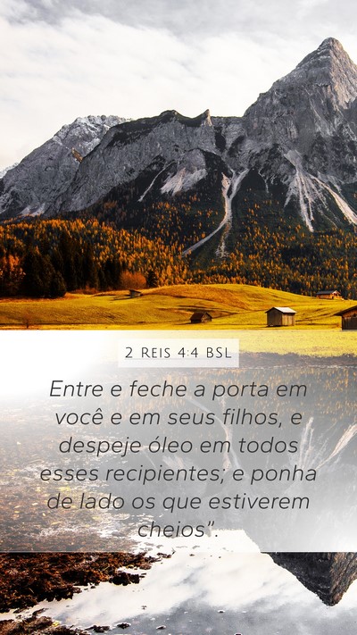 2 Reis 4:4 BSL Bible Verse Image