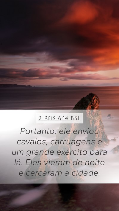 2 Reis 6:14 BSL Bible Verse Image