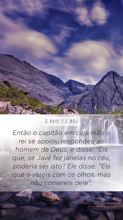 2 Reis 7:2 BSL Bible Verse Image